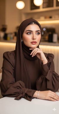 شالات جرجيت • وردي • أسود