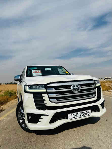 سلام عليكم للبيع تيوتا لاندكروز 2022
 SASفولVX
فول مواصفات للاخير    
ماشيه 48
الكشنات كهرباء 
جنطه شفط  
حساس امامي خلفي 
جلد شاحن 
كشنات تدفئه تبريد 
مري شفط 
٥ بصمات
٣ شاشات تطبيق 
١٩ سماعه
باقي المواصفات معروفه 
لاستفسار ***********
مكان بغداد بغداد

