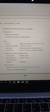 انتل سيليرون • رام ١٢ جيجا • شاشة 15.6 4K