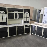 كاونتر ٢م • سِنك ١٫٢٠م • مرمر