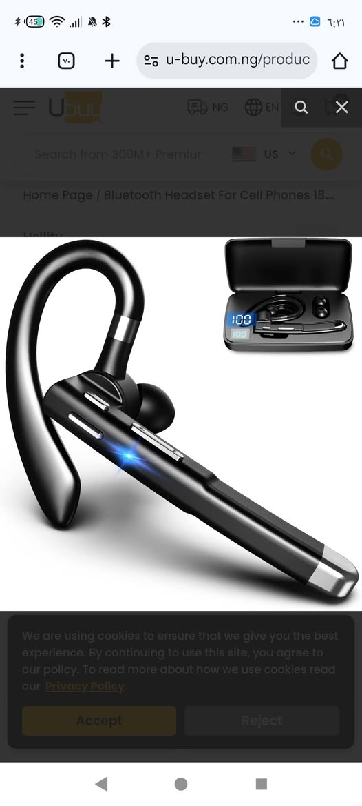 سماعة أيربود اللاسلكيه ماركة رياضية


**إذا كنت صاحب هذا الإعلان وتريد حذفه لأي سبب، رجاءا أرسل رسالة إلى الدعم الفني**