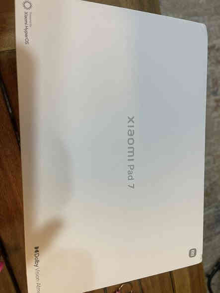 ايباد شاومي باد 7
اليوم فتحته علمود معلومات وذاكره
قطعه جديده بالوك 
٢٥٦ 
٥٥٠ اصلي وكاله 
توصيل متوفر 
***********
