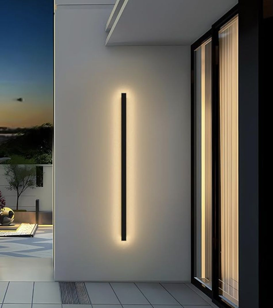 مصباح حائط LED خارجي حديث بتصميم شريطي خطي رفيع، وهو قطعة ديكور معاصرة تُستخدم غالباً في الممرات، المداخل، أو الحدائق.  السعر ١٥ الف


**إذا كنت صاحب هذا الإعلان وتريد حذفه لأي سبب، رجاءا أرسل رسالة إلى الدعم الفني**