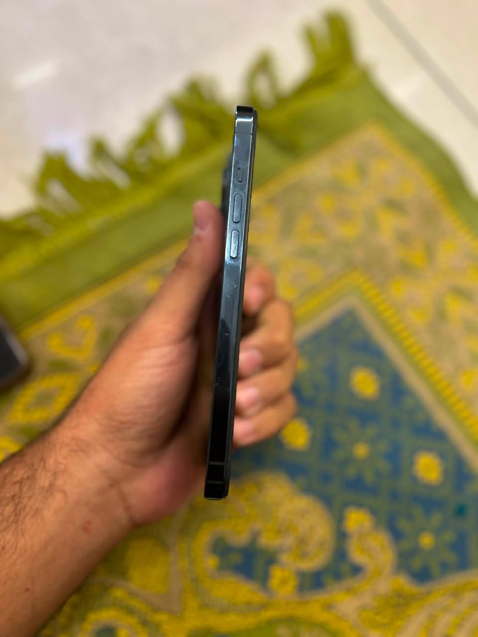 السلام عليكم أيفون 12برو ماكس ذ256 مبدل شاشه وبطاريه اصلي البطاريه 100‎%‎الجهاز نضيف كلش السعر 425بي مجال قليل الشراي يتصل أو وتساب ***********
