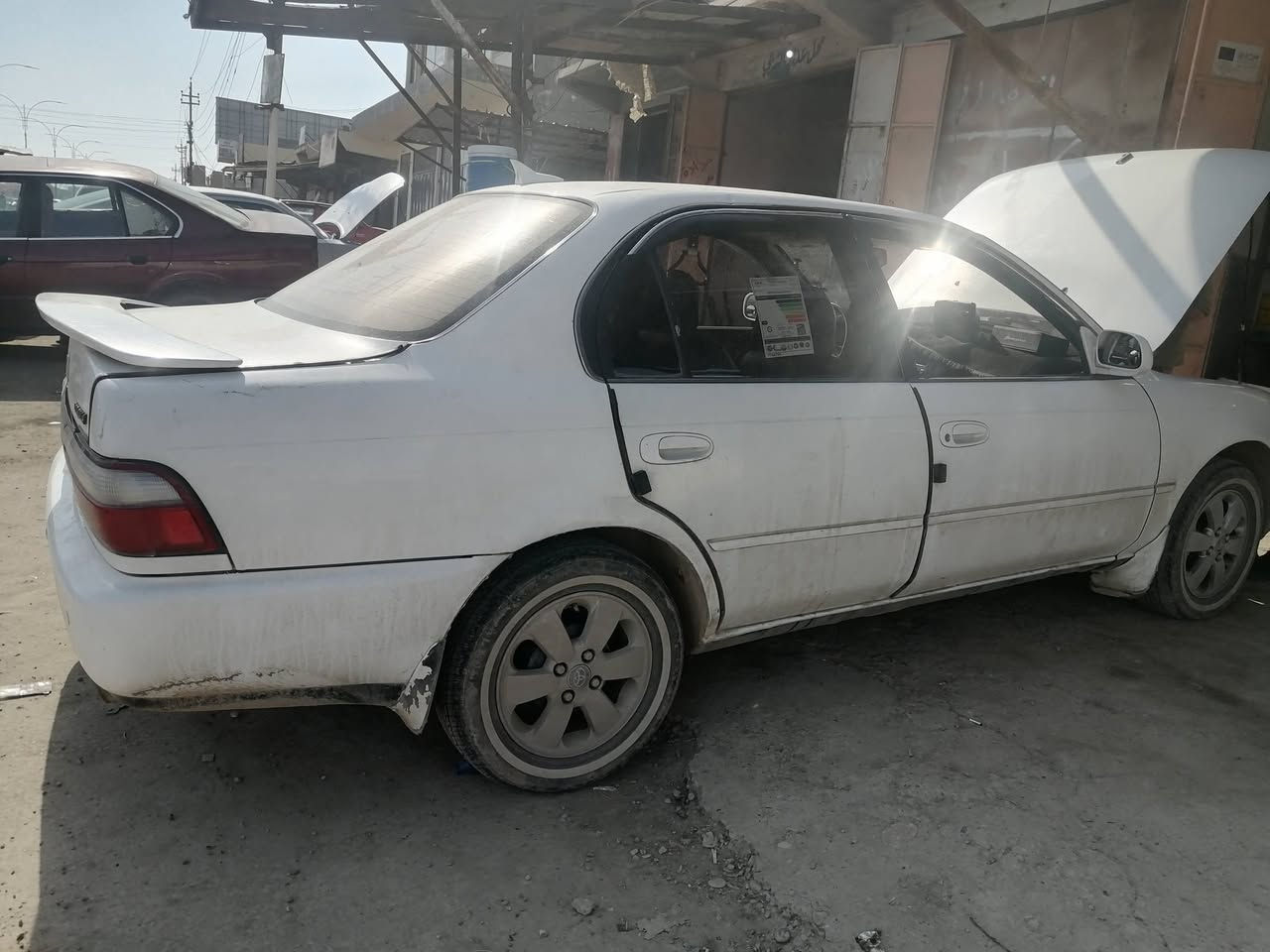 السلام عليكم 
#مكلف #بالنشر 
سيارة كورلا للبيع موديل 92 نظيفة مال بيت رقم نينوى انكليزي  شرط التحويل گير ومحرك إنظاف   السعر 58 وبيها مجال المكان نينوى القياره
***********
