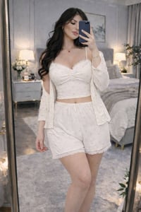 ٣ قطع • قماش قطني • فري سايز لحد ٧٠