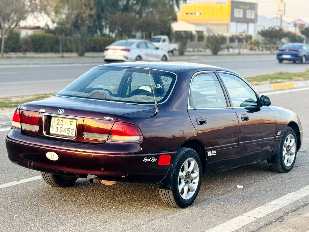 مازدا 626 مودیل 1997 لون ماروني گیر و محرك شرط
تبريد و تدفيئة شغال ، 
رقم سليمانية سنوية لغاية 2028 
سبوغ عام للجمالیة 
نص جمرلغ امامي مع ركن بونيت مضروب بدون داخلي
***********
*********** كركوك, العراق
