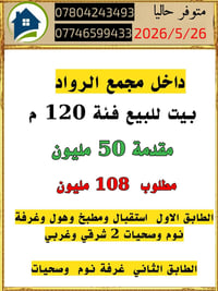 متوفر حاليا داخل مجمع الرواد حي الجامعة 07746599433 07804243493