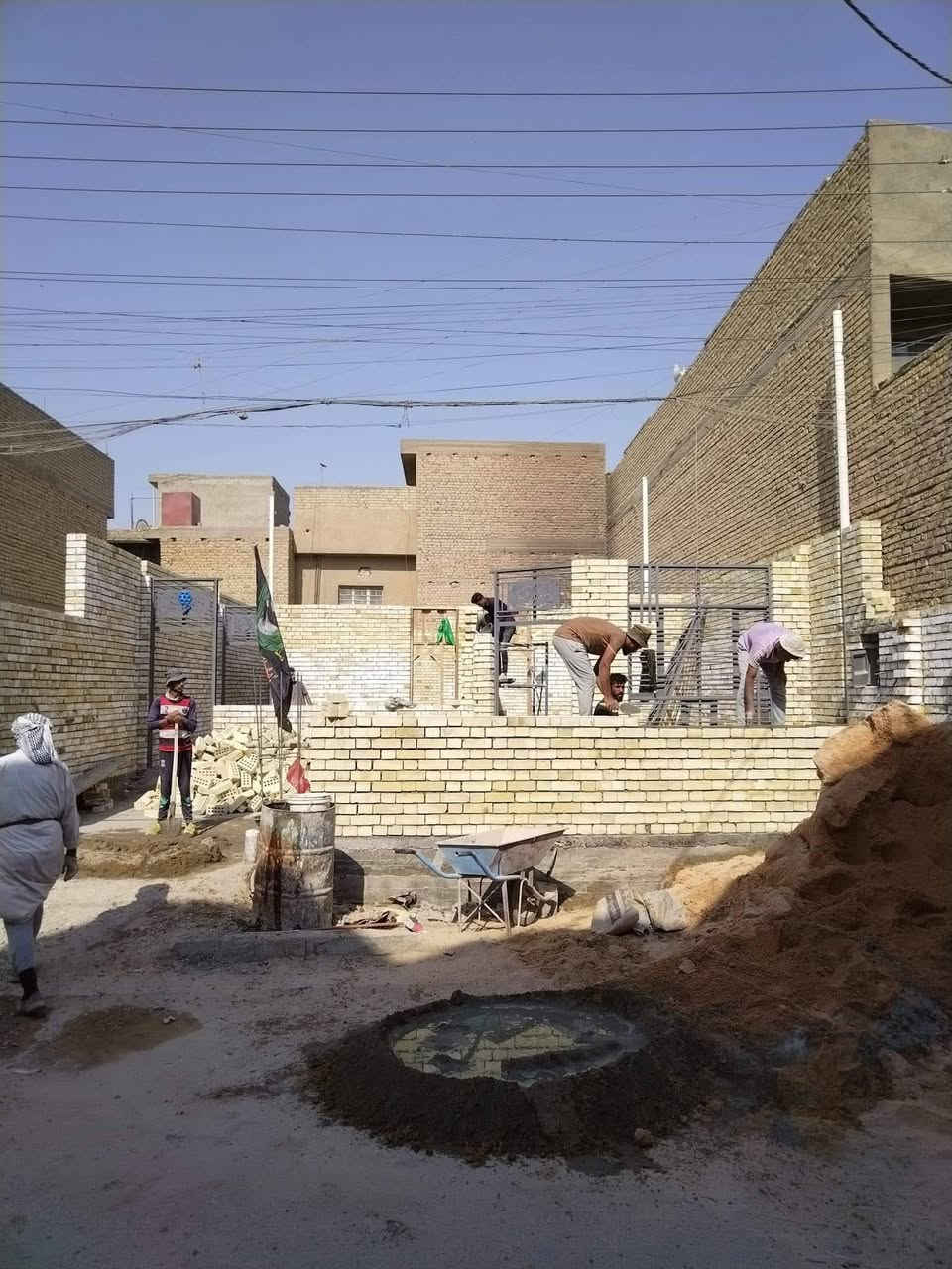 السلام عليكم
يوجد كادر خلفات بناء. طابوك شغل درجه اولا شرط
 استلام مهندس عدد خلفات مفتوح 
 للعمل في مجمعات سكنيه
مدارس


**إذا كنت صاحب هذا الإعلان وتريد حذفه لأي سبب، رجاءا أرسل رسالة إلى الدعم الفني**