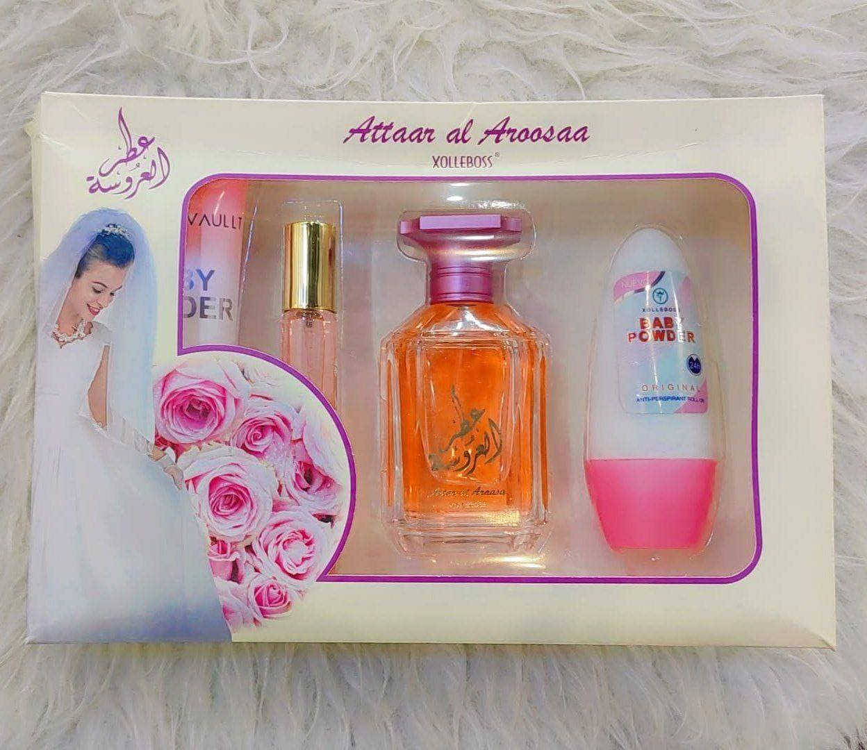 هدية بكج ثلاثي / رباعي
بيه ( معطر عطر لوشن ركسونه باودر )

اخذ لزوجتك هديه لرأس السنة فرحها بشي 🥰 والعكس 

كل عام وانتم بالف خير صحة وسلامة يارب والعمر المديد يارب 
خير وبركة ان شاء الله على الجميع 2026

سوق الشيوخ الحي العسكري شارع الترابي قرب مدرسة النور الاهليه 

ﻣچمﻊ اكرم الشميساوي ***********

متوفر توصيل داخل الحي العسكري مجاناً حتى لو تاخذ قطعه 1
