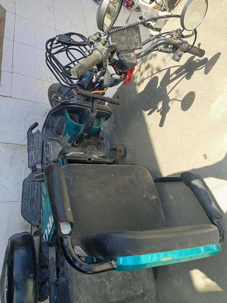 دراجه مال معوقين شحن بس نقص باتري عنوان بابل ***********
