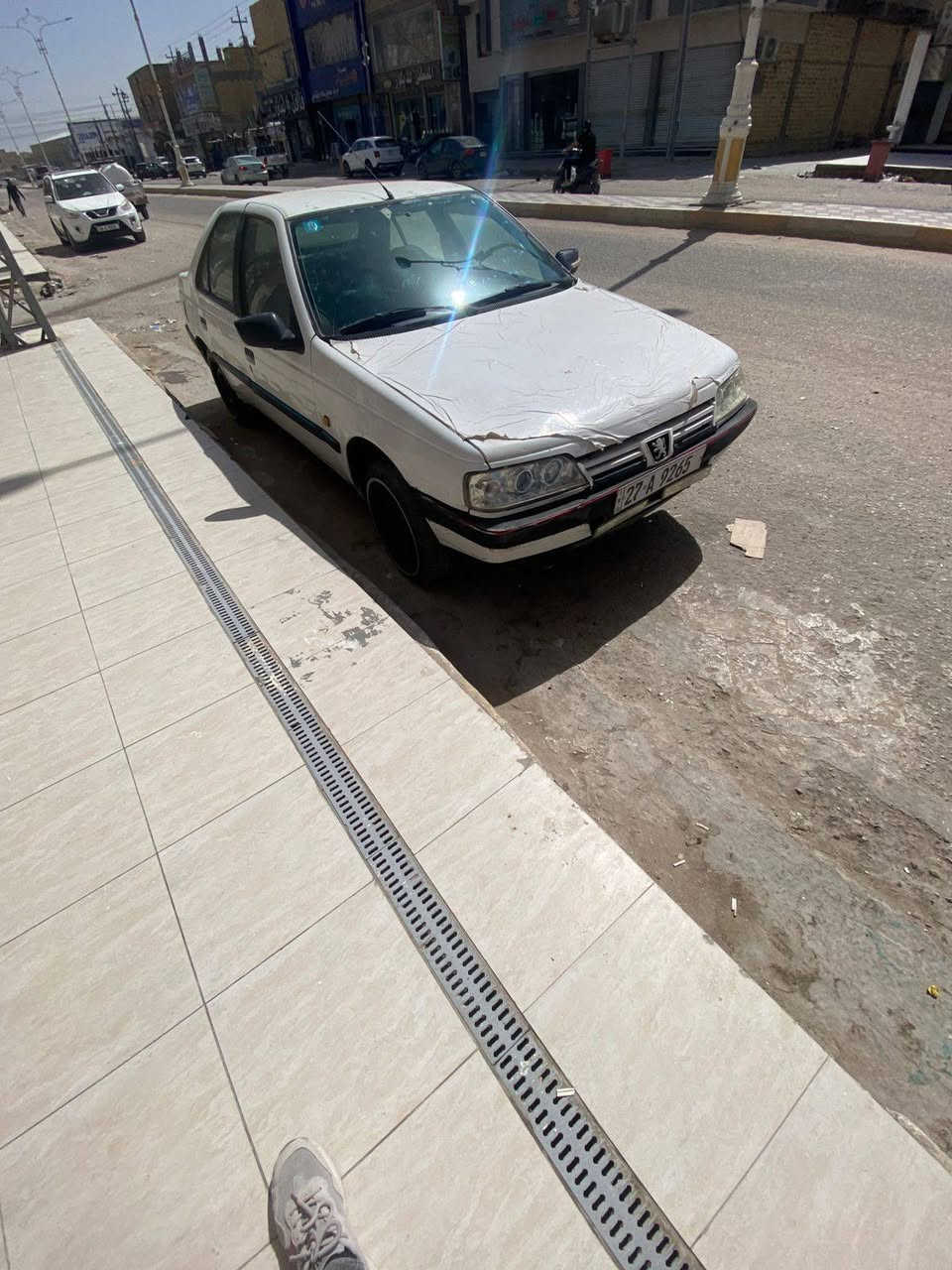 بيجو 405 جاهزه مكينه كير تخم تاير حاديه مشتريهة كلهة زائد دبلات وقفاله بيبان سنتر لوك كلهن ابجنطت السياره عليك بس اشد بيهة اخياس قليل بلدوسه رقم جديد 2030 تبريد شغال مال خبزه مكانه ناصريه مركز بيع ومراوس والسعر مال بيع 28 مجال قليل.   ***********.
