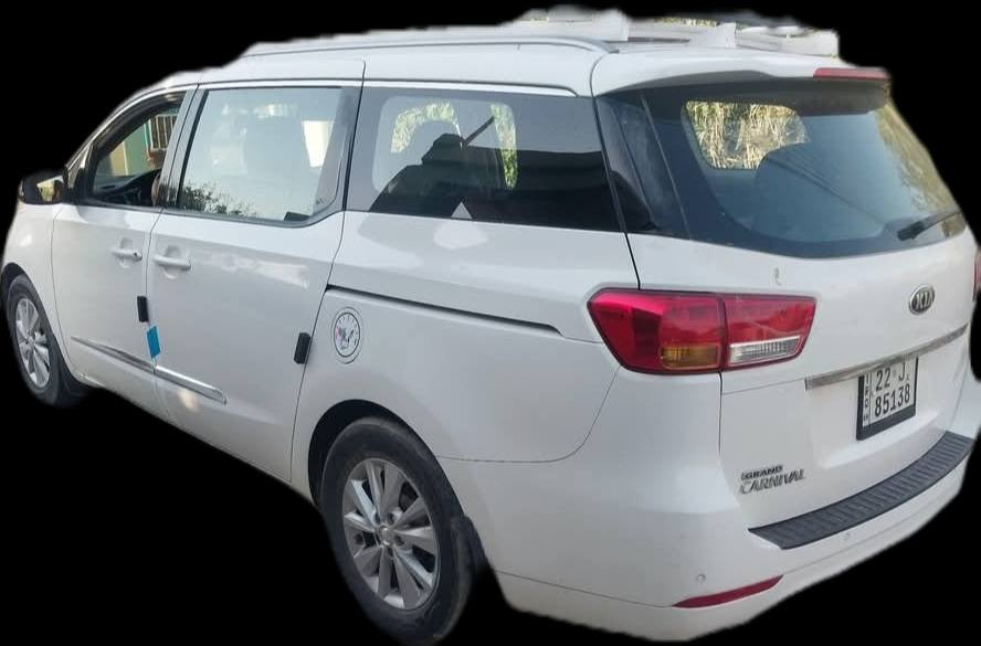 السلام عليكم

كيا كرنفال خليجي موديل 2016
- رقم اربيل
- السياره كلين، المحرك والكير بالشرط
- صدر معمر جديد
- صوره السانور مرفوقه مع الصور
- ماشيه 370
- السنوية بأسمي ل 2030
- العنوان صلاح الدين/الشرقاط
- السعر المطلوب 180 وبيه مجال

مكلف بالنشر
اتصال على صاحب السيارة:
***********
***********
