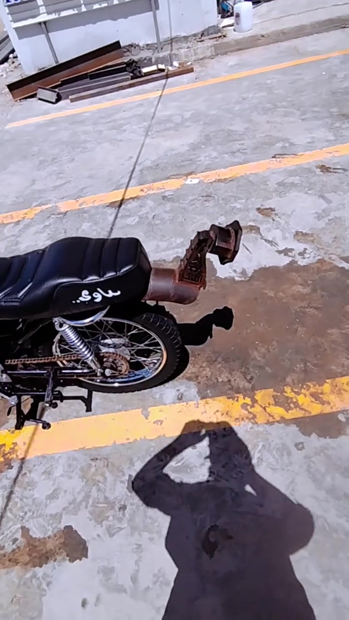 سلام عليكم دراجه سيجي نامه مدلي. 25 مفتوحه بس ولفات فقط سعر 475وبه مجال. المكان دوانيه  هاذه. رقمي  ***********
