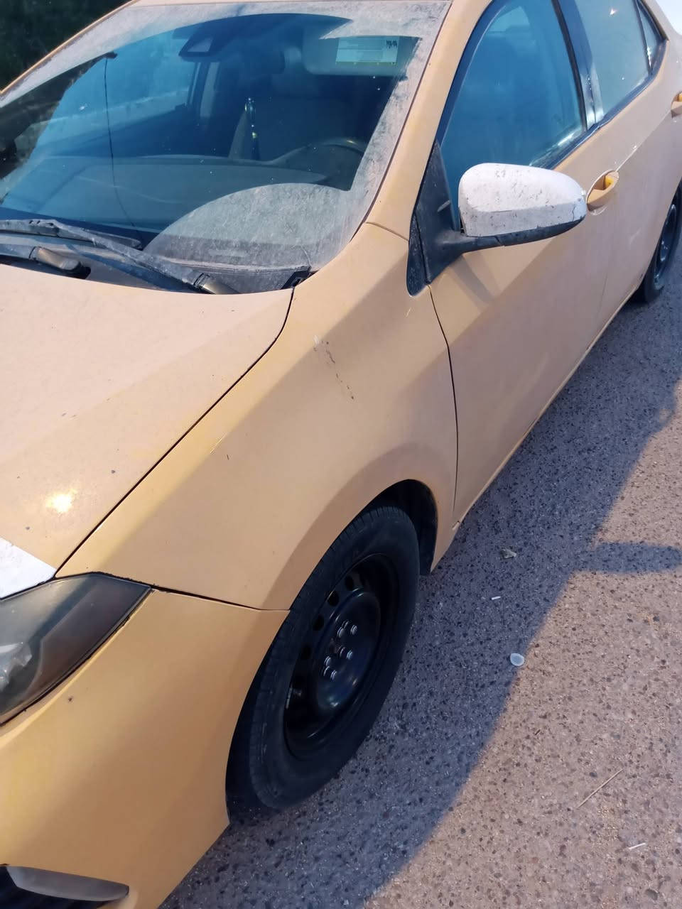 السلام عليكم كورلا موديل ١٨ وارد امريكي حادثهه جاملغ ايمن  وتعمير قليل باب السائق اصل لونهه فيلي رصاصي سياره جاهزه من كلشي  مراوس بكورلا خصوصي اوبيع السعر 118 وبيعه مجال العنوان بابل تحويل مباشر
***********
