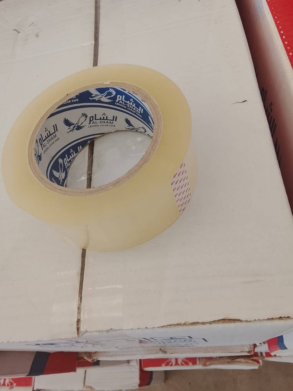 🔹 متوفر شريط لاصق صناعي عالي الجودة 🔹
✔️ لاصق قوي وثابت
✔️ مناسب للكرتون، التغليف، المخازن، المعامل
✔️ نوعية ممتازة ما بتفك بسهولة
✔️ أسعار جملة منافسة جداً
***********
