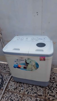 غسالة ملابس نوع دنكا تشتغل ونضيفه كلش ع فحص للإستفسار واتس أو اتصال 07...