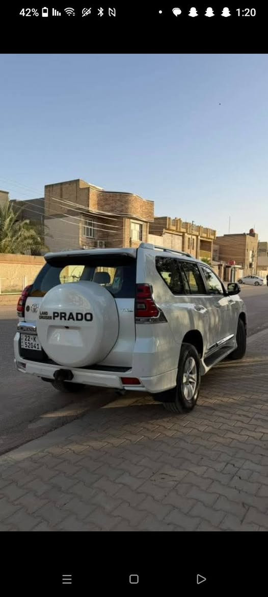 سلام عليكم برادو TXL ماشيه 38 الف جديده كفاله عامه
مكاني بل نجف ***********
