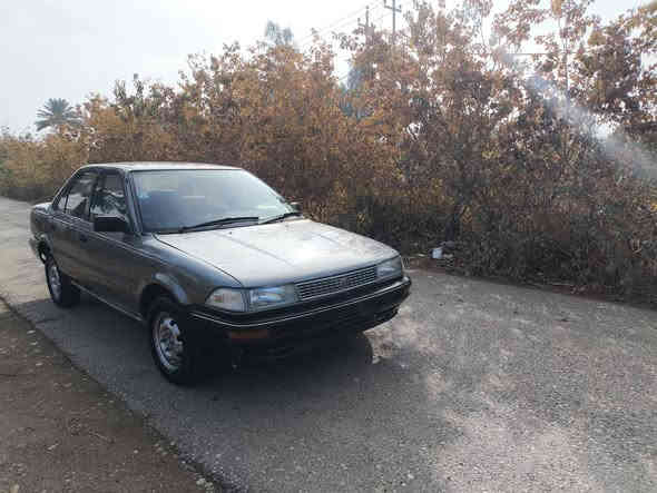 ألسلام عليكم أخوان كورلا للبيع كير محرك مكفول سيارة جاهزة بالعافية عالياخذها سيارة بأسمي رقم انكليزي ألسعر 53وبيهة مجال للأستفسار***********
