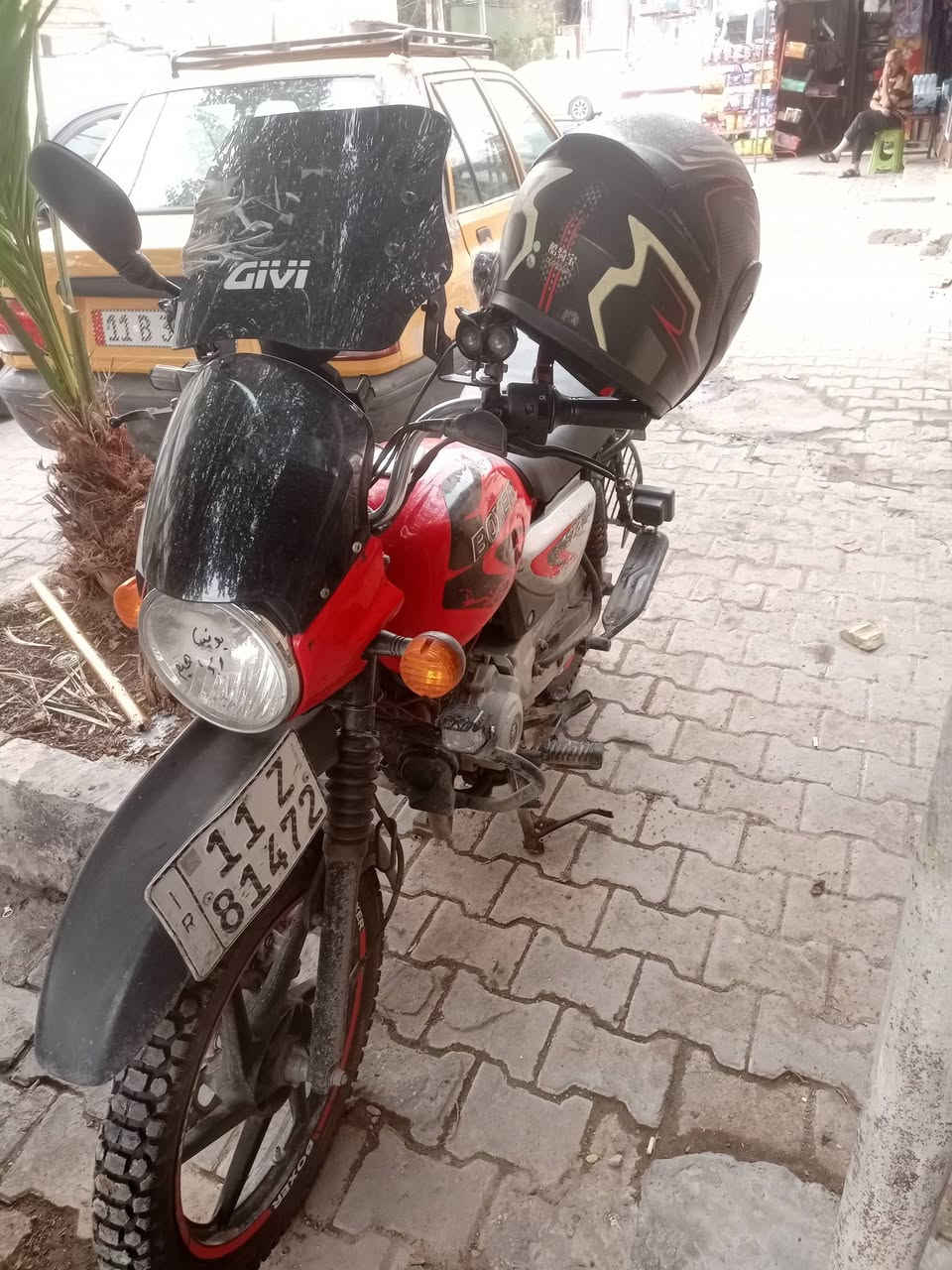 السلام عليكم للبيع دراجه بوكسر موديل 21 الدراجه بلاديه برغي مامفتوح فقط بيه صوت زنجيل خفيف مرقم بغداد مكاني بغداد الكرخ العطيفيه السعر 1750 وبيه مجال هذه رقمي *********** اتصال فقط
