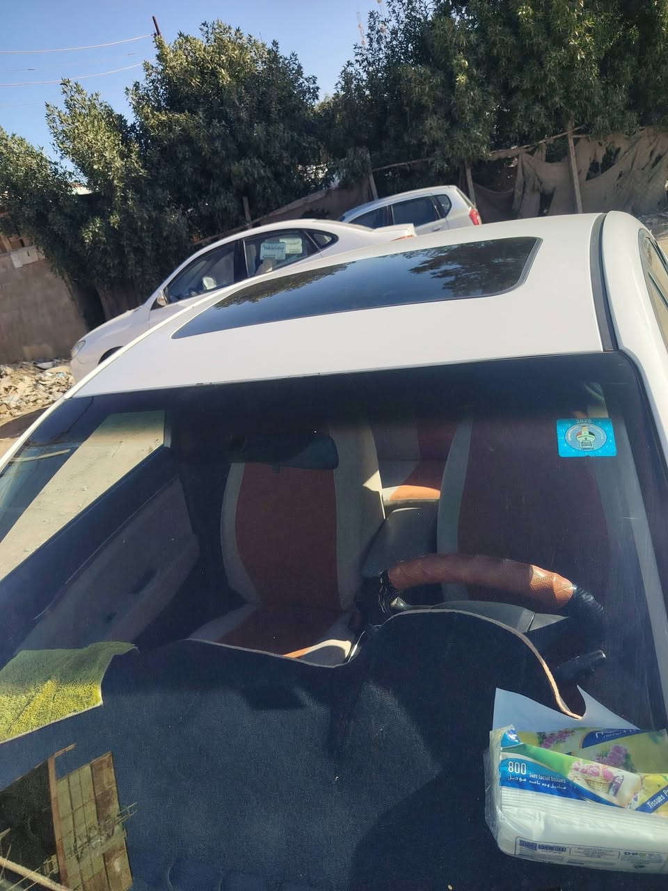 السلام عليكم النتره 17 رقم بابل بسمي انكليزي سنوية لل 30
السياره كفاله عامه لاضربه ولاصبغ السياره ماشيه 159
حقيقي كير مكينه كارتون تخم تاير حداديه جديده 
تبريد قطعتين ثلج السياره فول للئخير السعر 158
وبيها مجال قليل العنوان نجف عباسيه اني مكلف بل نشر اتصل ع رقم ***********
