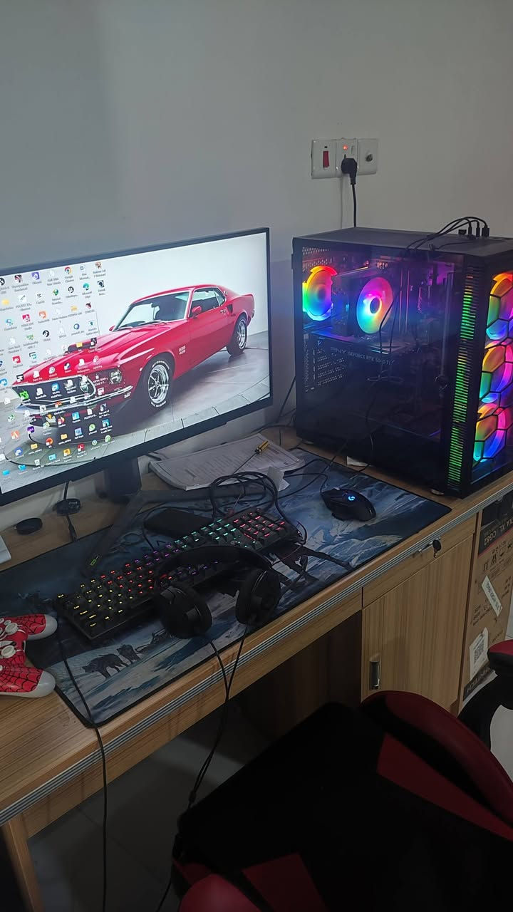 سلام عليكم تجميعة للبيع
Gpu: rtx 5060 ti 16gb
Cpu: ryzen 5 5600x
M.B: b550 A pro
SSD: 1TB Nvme 
HDD: 1TB
Ram: 16gb 3200mhz
Power Supply: 600w evga
السعر مليون و300


**إذا كنت صاحب هذا الإعلان وتريد حذفه لأي سبب، رجاءا أرسل رسالة إلى الدعم الفني**