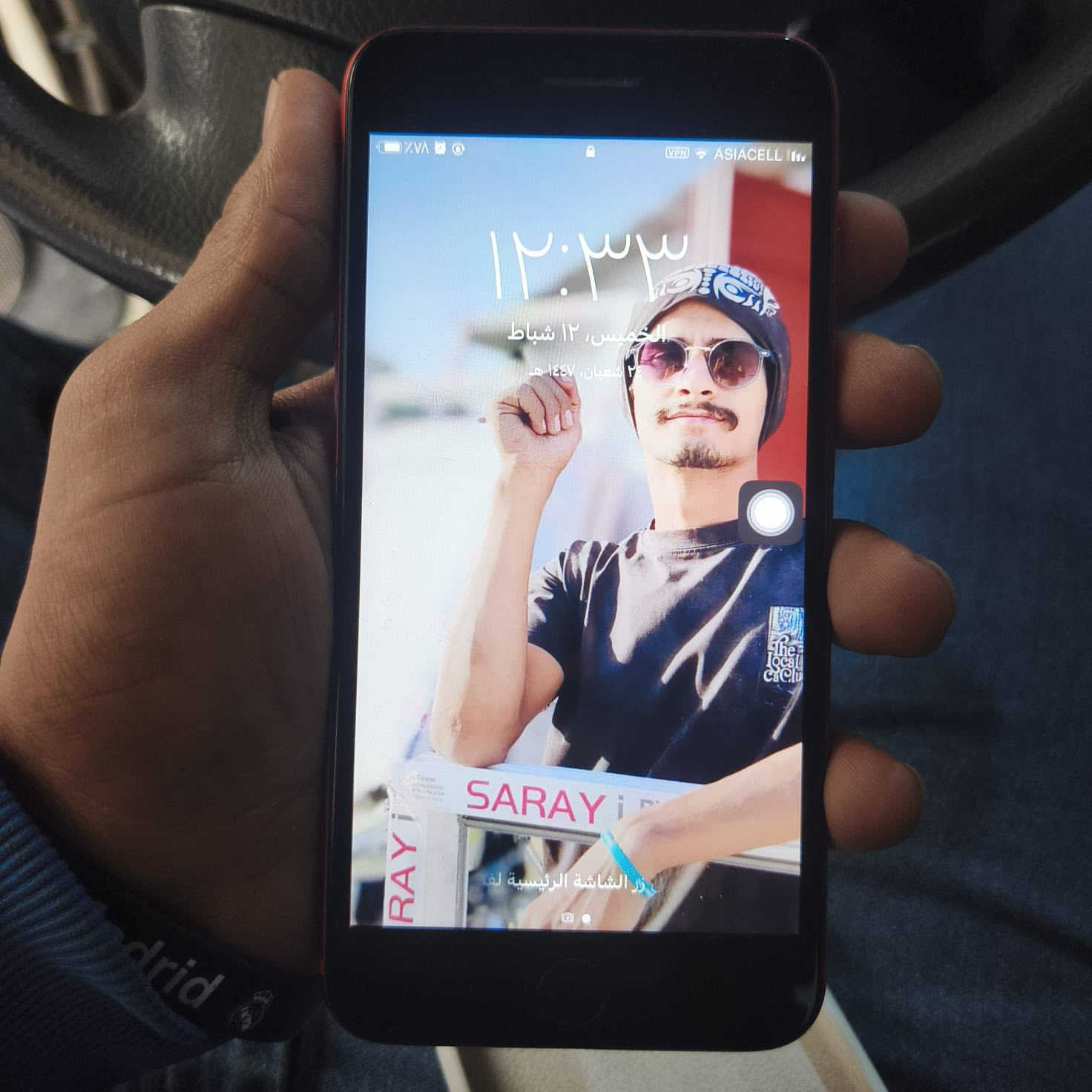 سلام عليكم ايفون 7باس بطاريه 62 وذاكره 128 كله شغال بس البصمه ماتشتغل ول زود وتنكص مال الصوت       ماتشتغل مراوس اي تلفون حسب القناعه ***********
