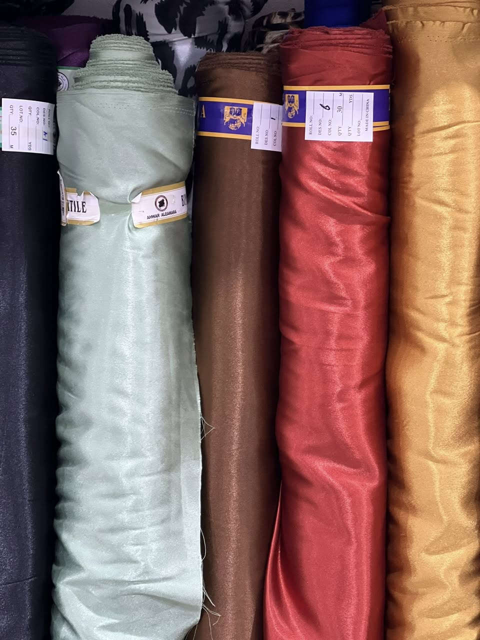 مجمع بيت فاخر
توفر قماش 
ستن أمريكي 
سعر القطعه 
5000ااف
العنوان الزبيدية حي العسكري مجمع بيت فاخر


**إذا كنت صاحب هذا الإعلان وتريد حذفه لأي سبب، رجاءا أرسل رسالة إلى الدعم الفني**