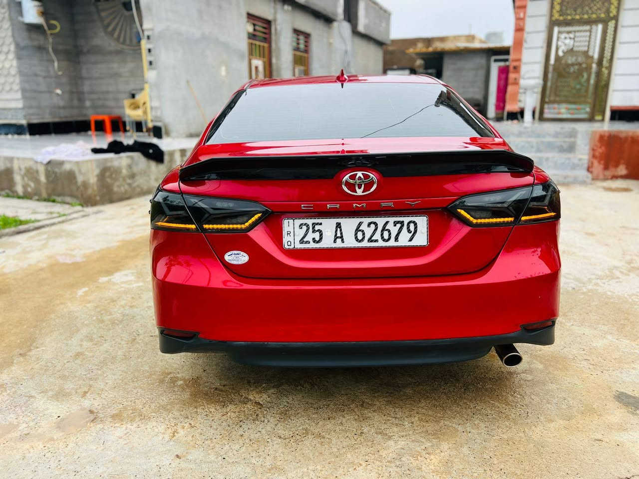 السلام عليكم كامري للبيع موديل 23 حره رقم كركوك سنويه لنهايه 31 وهزه جديده ماشيه 40 شرط  التحويل السياره كلين قطره صبق ما بيها مكفوله كفاله عامه ماعدا بارد شويه بل چاملغ شبر رادار امامي وجانبي  داخل لونين السياره حلوه حيل مكان السياره قريه المسحگ السعر 187 وبيها مجال الشراي يتصل ***********
