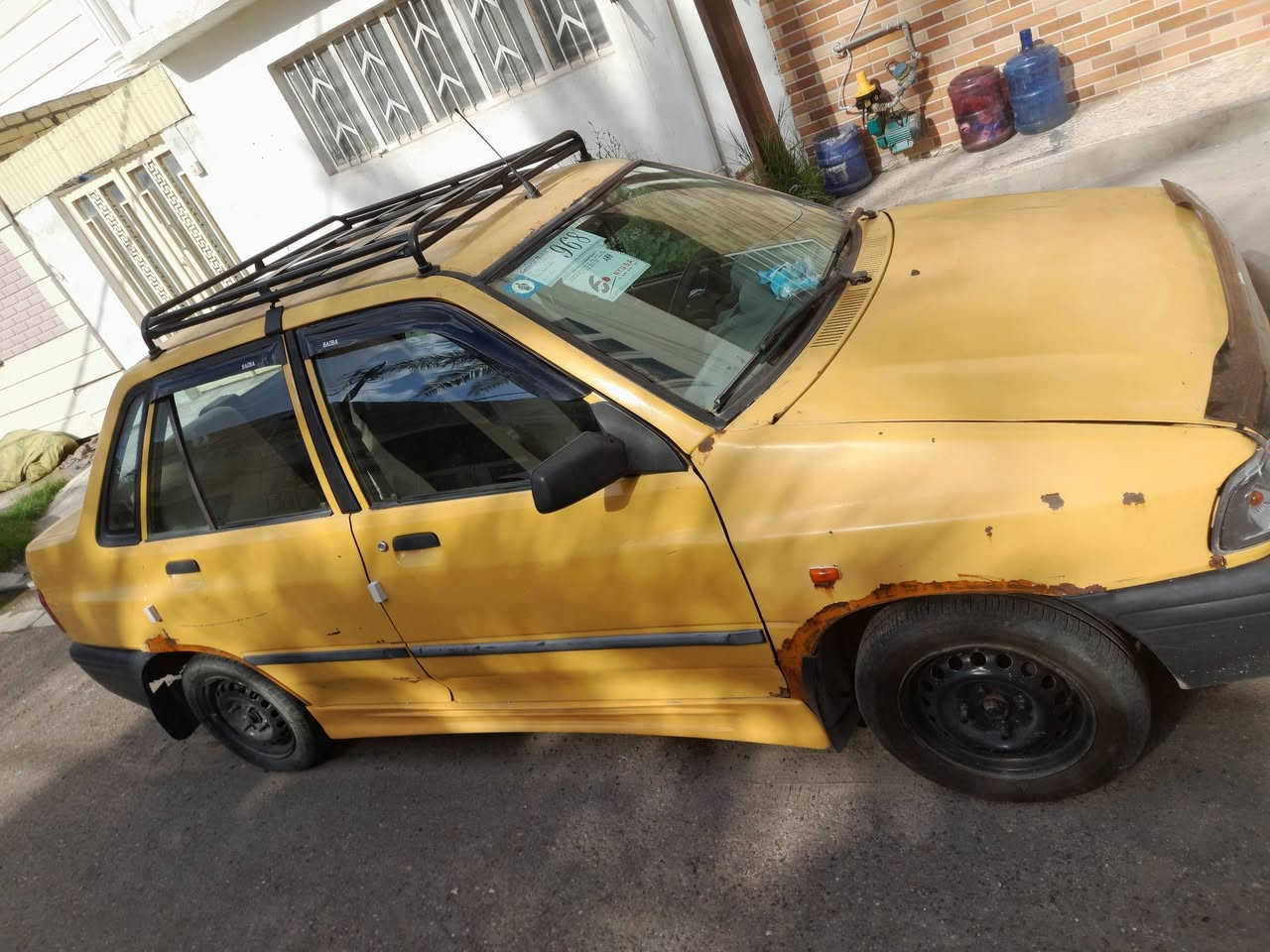 السلام عليكم سايبه للبيع موديل 2012 رقم انكليزي سنويه لغايه 31 هزه جديده مصفره هيئه وغرامات تحويل عقد مروريه سياره جاهزه خير من الله تبديل ما بيها شواصي براكيت خير من الله لا لحيم ولا فطر مكينه كسر كرتونه لا صرف ولا تبخير ناعمه كير خير من الله مشط باور خير من الله ما بيها نضوح ولا صوت سياره ناعمه ما شاء الله    كهربائيات صدر امامي خلفي تخم تاير دواخل جديده كاعيه جلد تخم تاير جديد كهربائياته كلها شغاله الهلالات معمره فقط وما مصبوغات  واضحه بالصور اخوان السعر 27 المكان بغداد الكاظميه اتصال على رقم اسيا فقط*********** كورك واتساب بي***********
