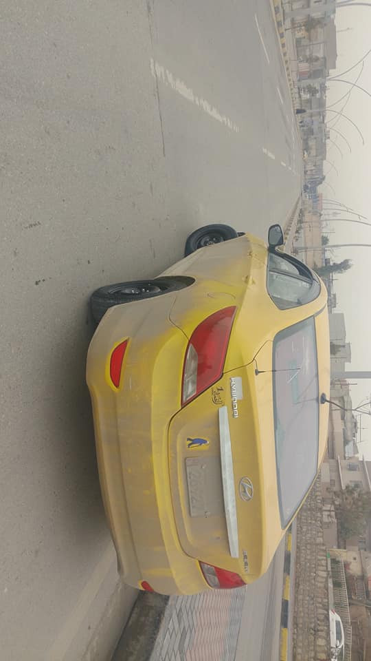 السلام عليكم اكسنت 2016 أمريكي رقم بغداد مصفره هيئه وغرامات ضرار بين الباب والجاملغ الكدام موضح بصوره وجاملغ الوره  الاستفسار على الرقم***********
