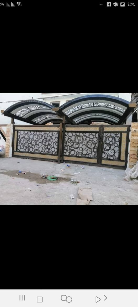 ابو حسن الحداد مستعدون لعمل الجملونات والاسقائف والهيكل الحديد هاتف *********** و***********
