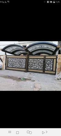 ابو حسن الحداد مستعدون لعمل الجملونات والاسقائف والهيكل الحديد هاتف 07...