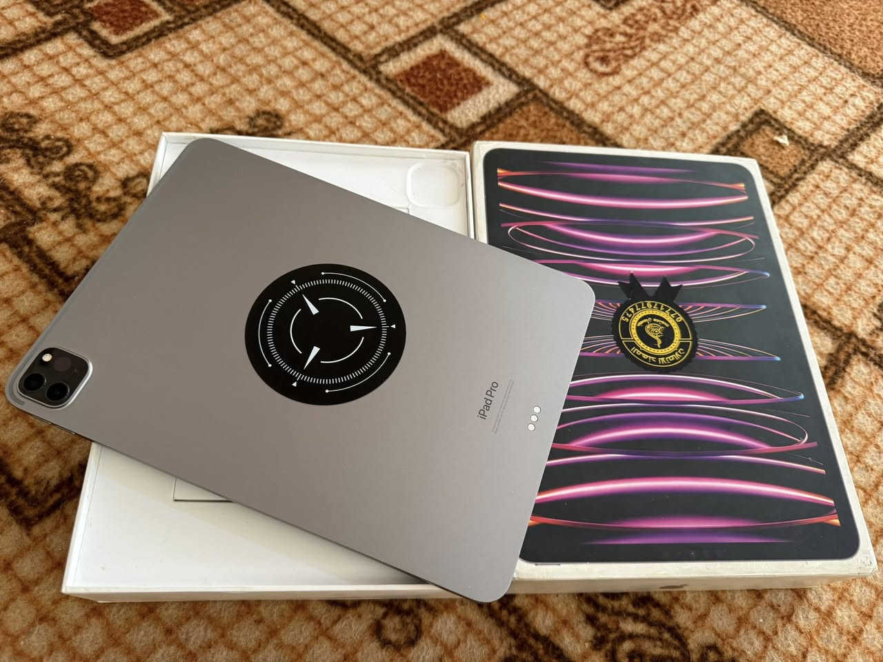 سلام عليكم ايباد برو جيل رابع 2022 ذاكره 256 غراضه كامله بطاريه 85 مكفول وشخط مابي كدام عينك النضافه 
سعره 700 بيع او مراوس شراي تعال خاص


**إذا كنت صاحب هذا الإعلان وتريد حذفه لأي سبب، رجاءا أرسل رسالة إلى الدعم الفني**