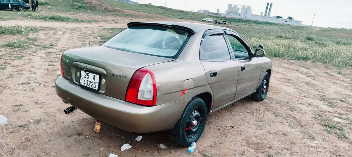 دايو نوبرا موديل 1998رقم كركوك بسمي جديد كله محرك گير تبريد شرط صدر دبلات تايرات جديد بدون اي نقص شرط سياره جاهزه كلشي انطي بي شرط تبريدها شرط محرك گير ***********سعره 46
