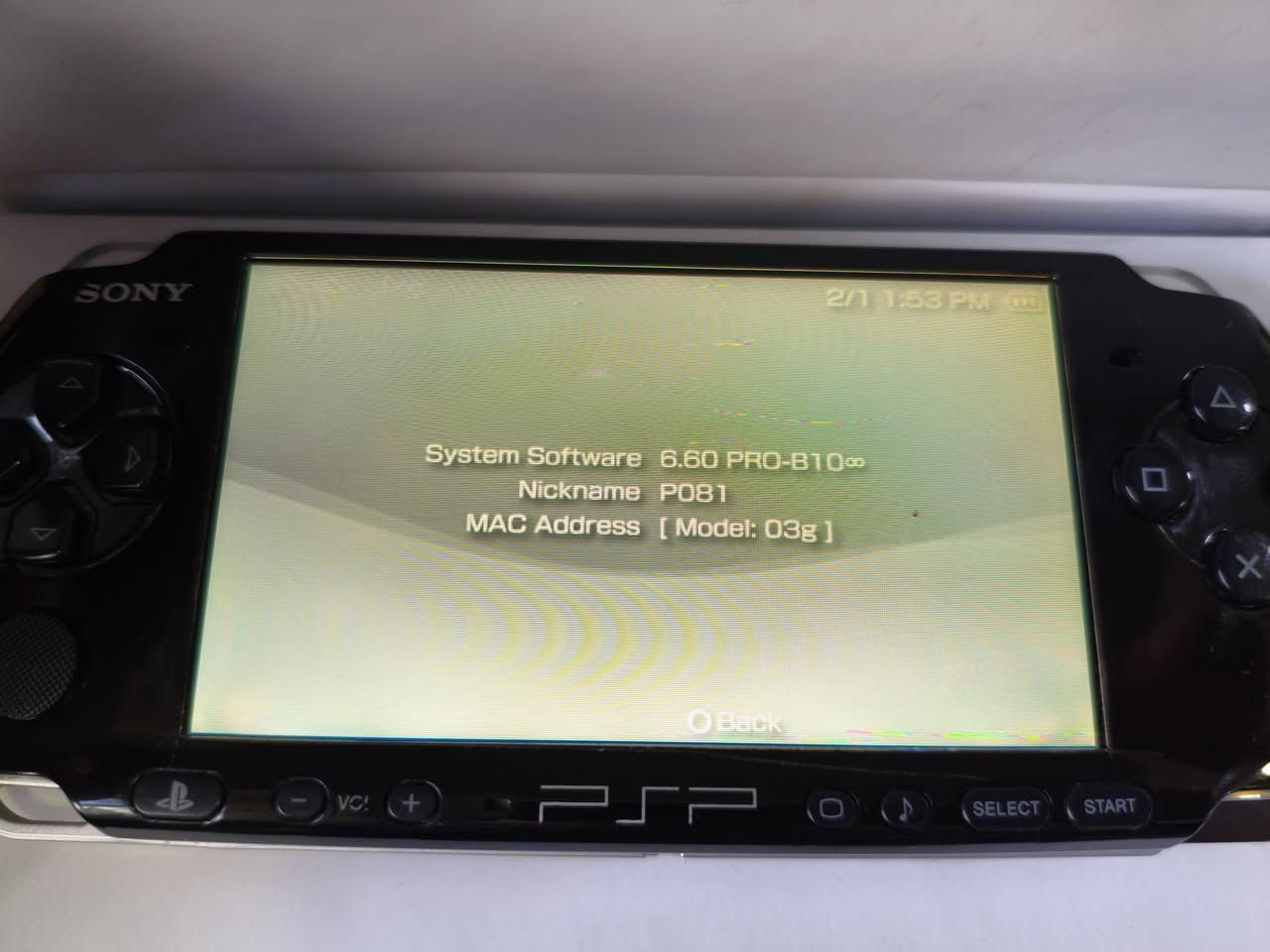 السلا معليكم
جهاز #PSP

#للبيع

التفاصيل:

الجهاز نظيف جدا وكلشي بي شغال وكلشي بلادي بي 

مهكر وجاهز ويا رام بي العاب وتكدر انت تضيف اي لعبة تعجبك 

الجهاز بدون شاحنة وبدون كارتون وابيعلكياه بطارية نص عمر 

السعر النهائي 75 الف غير قابل للتفاوض 

العنوان: حلة/حي الزهراء 

***********

يوجد توصيل لجميع محافظات العراق
