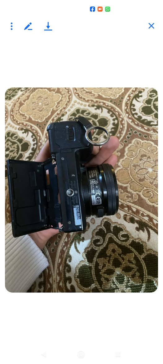 للبيع او مراوس بكانون 750d مع فرق
Sony 6400 
السعر 900 الف


**إذا كنت صاحب هذا الإعلان وتريد حذفه لأي سبب، رجاءا أرسل رسالة إلى الدعم الفني**