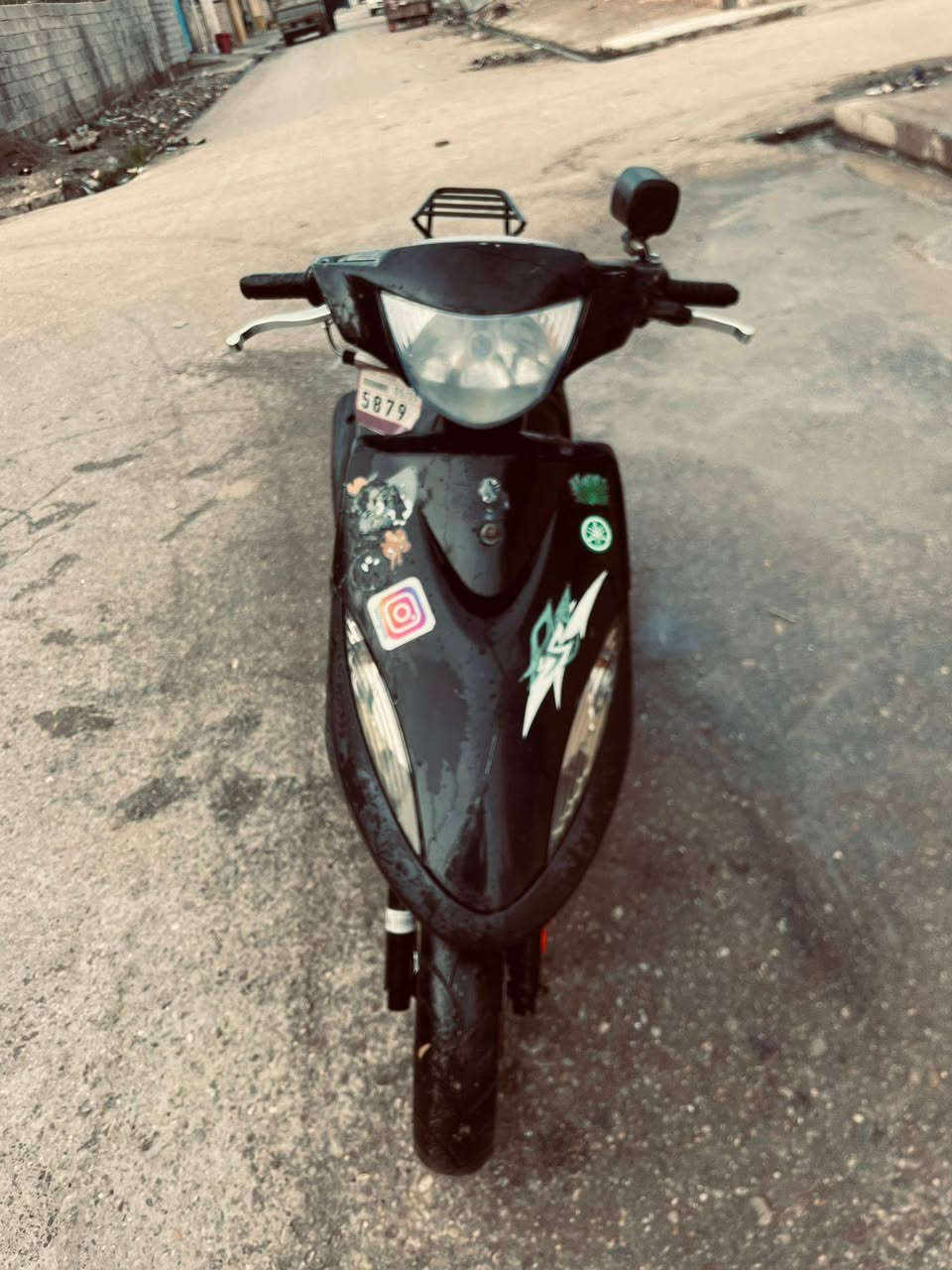 السلام عليكم دراجة ماكس عدلة للبيع دراجة كفالة عامة كلهة ختم واحد مابيهة شي تجاري ماعدة الكابريتة كهربائيات شغالة دراجة كاملة اي نقص مابيهة العنوان ديالى بعقوبة تقاطع السادة السعر 800 وبيهة مجال ***********
