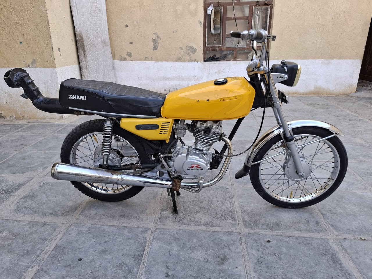 سلام عليكم
دراجة للبيع نامه مكينه رابيدو كلك كلك
سعر 500 وبيه مجال قليل 🤏
مكان ناصريه قضاء سيد دخيل  
رقمي *********** خاص واتساب وين ماتريد موجود 😁
