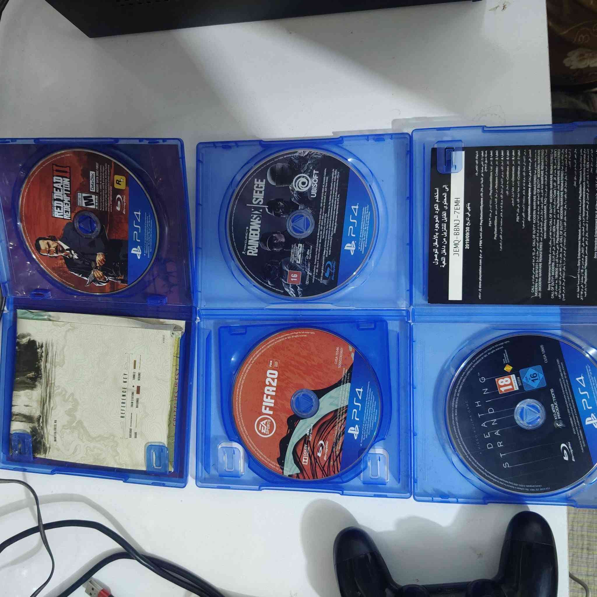 سلام عليكم بلي فور فات اونلاين الجهاز نضيف نضام 12.52 يعني قابل للتهكير ويا 5 اقراص نضيفات العاب حلوة ويسون ويا يوبي اس حجم 2000 استخدام قليل السعر المطلوب 290 الف


**إذا كنت صاحب هذا الإعلان وتريد حذفه لأي سبب، رجاءا أرسل رسالة إلى الدعم الفني**
