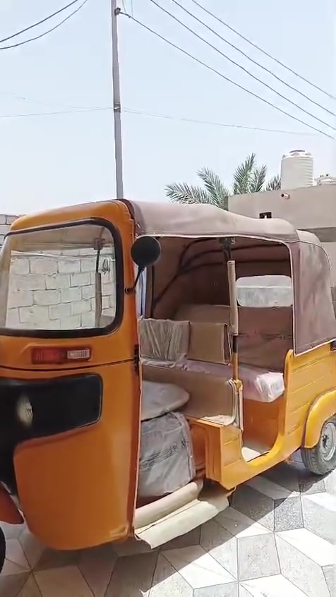 سلام عليكم ورحمه تكتك  البيع مكان ناصريه الفهود مدينتي  20معمره التكتك كامل مكمله تخم تاير  سفريات كهربائي كله شغاله رقم بصره  مداور ثاني يوم  سعر خابر وبيك خير وتدالل ***********
