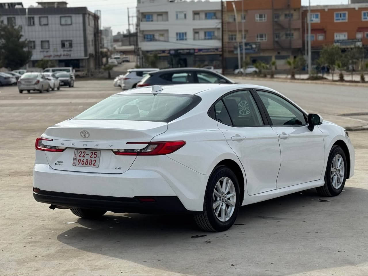 𝟐𝟎𝟐𝟓 𝐓𝐎𝐘𝐎𝐓𝐀 𝐂𝐀𝐌𝐑𝐘-LE

تويوتا كامري (LE)موديل : 2025

السعر :  235 $

اللون :  ابيص

عداد المسافة : 18000 الف كيلومتر

حجم المحرك : 2.5L (4.سلندر) هايبرد

ملاحطة السيارة : چاملغ سبغ. باب امامي سكن سبغ باب خلفي سكن pdr  شبر من بولند سبغ 

المواصفات : LE

كيج الكتروني
شاشة  كبير لمس
شحن واير ليس
كـــامـــيرا
ابواب  بصمة
بصمة تشغيل 
تشغيل عن بعد (𝐑𝐄𝐌𝐎𝐓𝐄 𝐒𝐓𝐀𝐑𝐓)
هاند بريك بصمة
اوتو هولد (𝐀𝐔𝐓𝐎 𝐇𝐎𝐋𝐃)
اوتو ستارت (𝐀𝐔𝐓𝐎 𝐒𝐓𝐀𝐑𝐓)
اوتو ستوب (𝐀𝐔𝐓𝐎 𝐒𝐓𝐎𝐏)
رادار امامي (تحديد مسار)
‏‎رادار جانبي (نقاط عمياء)
‏‎رادار خلفي (التحذير من الاصطدام)
 نظام (𝐄𝐂𝐎)
نظام (𝐍𝐎𝐑𝐌𝐀𝐋)
نظام (𝐒𝐏𝐎𝐑𝐓)
تحكيمات استيرن
تبريد لمس
تبريد مركزي
كشنات جلد
كشانت هيتر 
سكان هيتر 
كشنات كهربائي
لايتات ليـــLEDـــد عدسة زينون بيلادي
بكلايتات ليـــLEDـــد بيلادي
ويــــل كـــروم 

‏‎تفاصيل اكثر الاتصال علی ارقام التاليه  

‏ WhatsApp - Vibir

☎️ [***********]

☎️ [***********] اكر, نينوى
