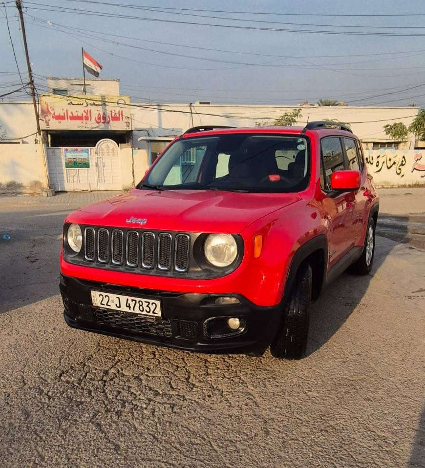 جيب رينيجد كلين حمراء موديل 2017
رقم اربيل 
المسافة المقطوعة 83 الف كيلو
تشغيل عن بعد 
دخول ذكي
تشغيل بصمة
هاندبريك بصمة
محرك 2400
كير 9 نمر
السيارة جاهزة بدون نقص
الحادث بسيط جدا موضح بالصور ورقم الشاصي موجود بدون تبديل قطع بدون صبغ
يوجد تكحيل وشخوط بسيطة
مكان السيارة بغداد حي الجامعة 
موبايل ***********
السعر 120 ورقة
