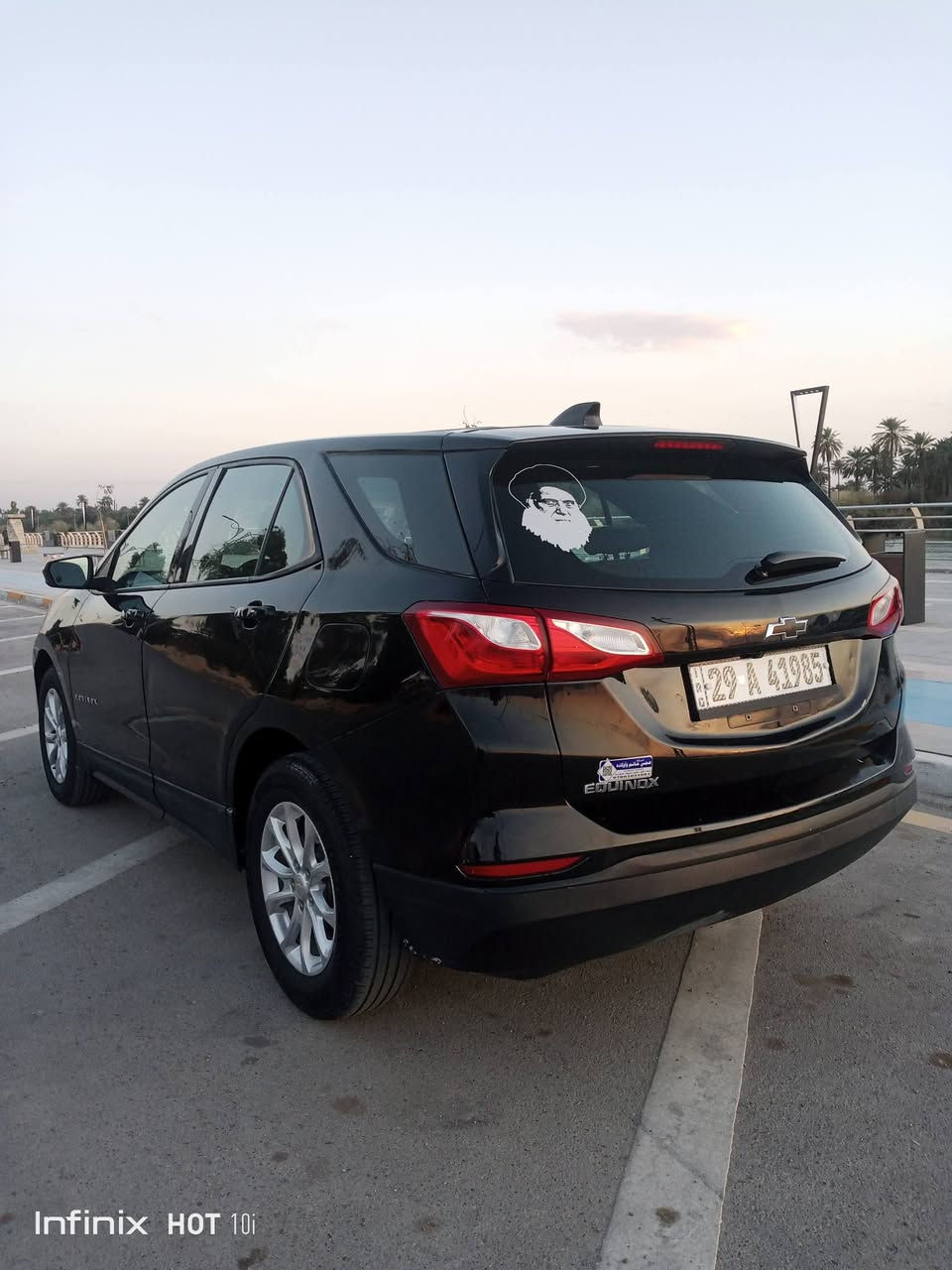 السلام عليكم شوفرليت اكوينكس موديل 2019 رقم واسط دولي اللون اسود سنوية نهاية 2030 تحويل ثاني يوم بيهة صبغ اربع قطع فقط وارد جاملغ وبنيد السيارة تخم تاير حدادية تبريد شاشة كامرا 5 بصمات تحكمات ستيرن السيارة فول عدا الفتحة كشنات مخمل مكينة 1500 توربو ماشية اقل 100 السيارة جاهزة للاخير السعر 128 وبيهة مجال بسيط للاستفسار الاتصال على هذا الرقم (***********)المكان واسط.
