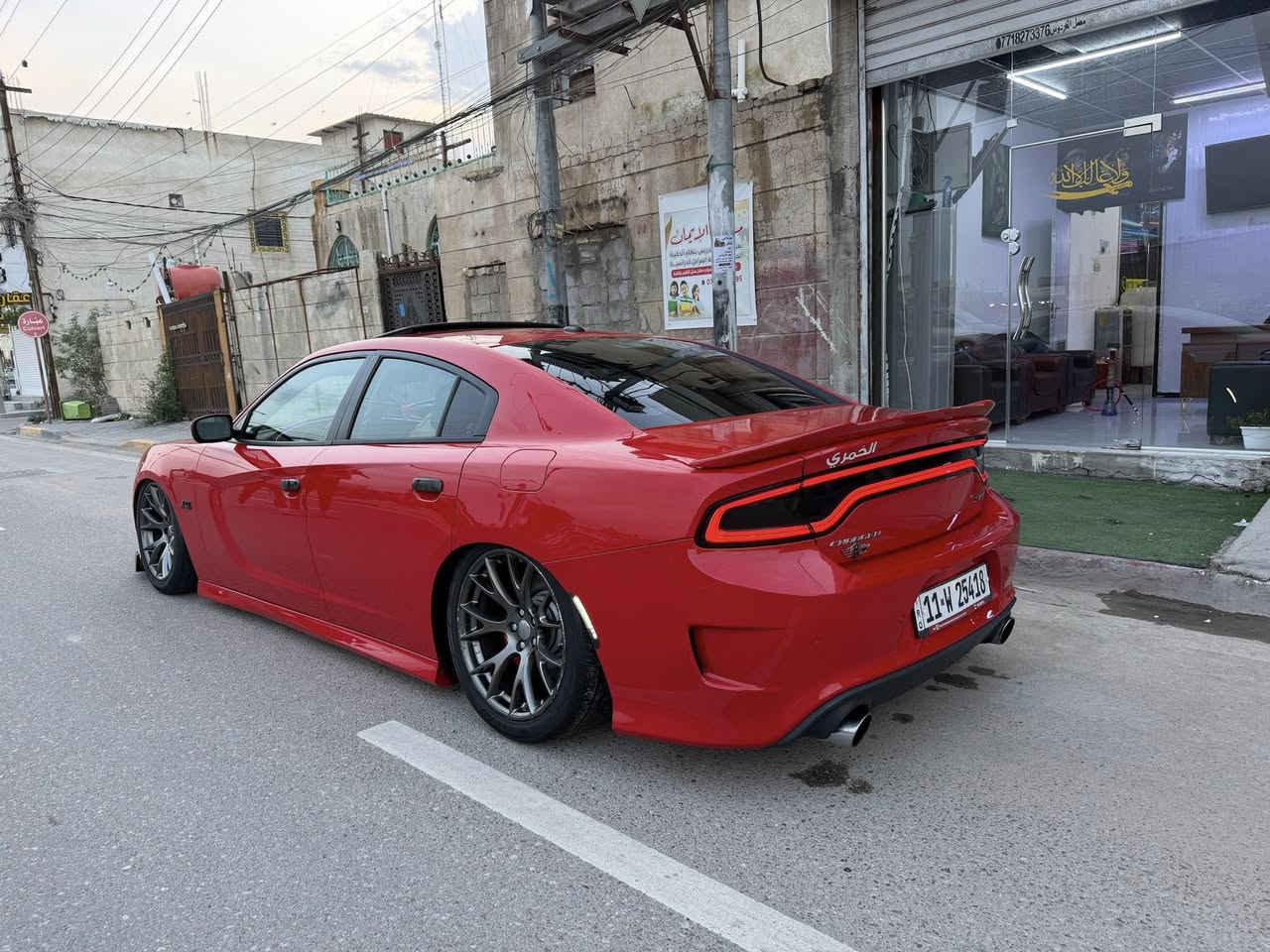 سلام عليكم 
جارجر للبيع موديل2015 SRT اصل خليجي
كفاله من صبغ وضربه فقط بارد 
عليها تغليف ببي اف
فول مواصفات 
رادار امامي  جانبي بل مري
كشن كنتار تدفىه تبريد
خزن ميموري ستيرن كهرباء فول الفول
هواي غراض عليها سياره
جوبلس اير لفت )
شوته
برمجه 
هدرزز
سياره جديده احله من صور
للتواصل ***********
0770745838
