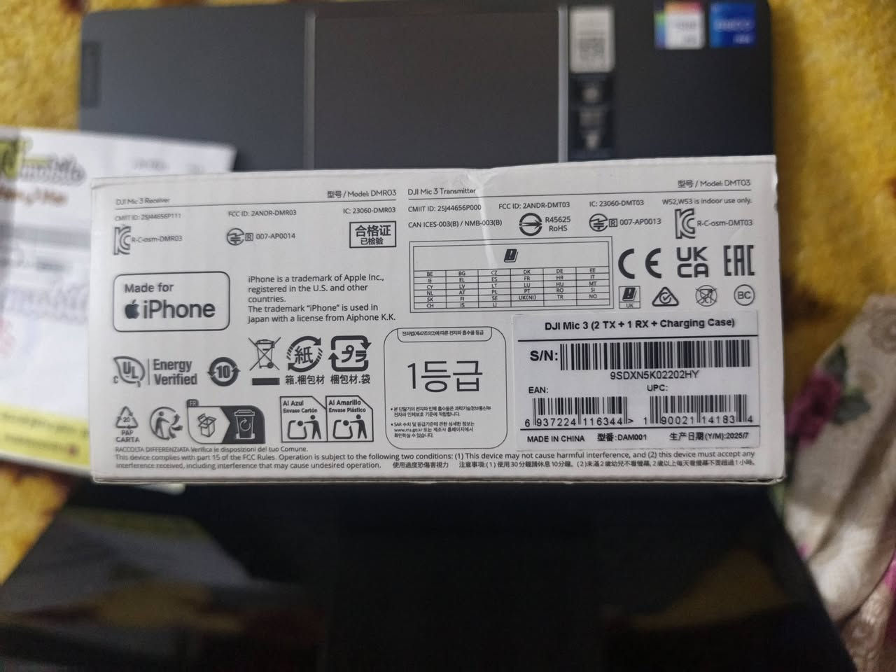 Dji mic 3
جديد ممستخدم  اخذناه علمود مشروع ومستخدمناه مصار شهر من اخذناه للبيع 
السعر ٤٢٥ الف قفل 
مكاني بغداد الغزالية


**إذا كنت صاحب هذا الإعلان وتريد حذفه لأي سبب، رجاءا أرسل رسالة إلى الدعم الفني**