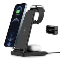 شاحن ثلاثي • وايرليس