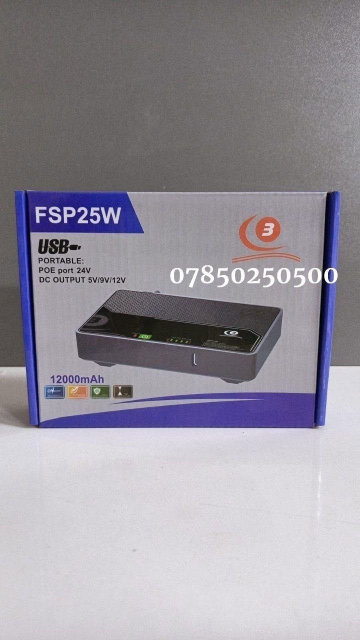 💥متوفر مجموعة من ups راوتر بأسعار مناسبة
🟥 Ups- SVC 20W
🟥 بسعر......20.000

 🟥 Ups- SVC 25W
🟥 بسعر.......22.000

🟥 Ups Netrix 36W
🟥 بسعر......... 28.000
➖➖➖➖➖➖➖➖
🟥 Ups 3-power 25W
🟥 بسعر......... 23.000

➖➖➖➖➖➖➖➖➖
🟥 Ups Q-power 25W
🟥 بسعر.........23.000
➖➖➖➖➖➖➖➖

#للأستفسار_عن_الاسعار الخاصة بالوكلاء واصحاب الشركات وباقي التفاصيل الفنية 
من خلال الواتساب 
***********
🔵‏تابع قناة مجموعة الياسري للتقنيات في واتساب: https://whatsapp.com/channel/0029VaHbevKL7UVbXLvmbQ14
🔵قناة التلكرام

https://t.me/alyasry117
