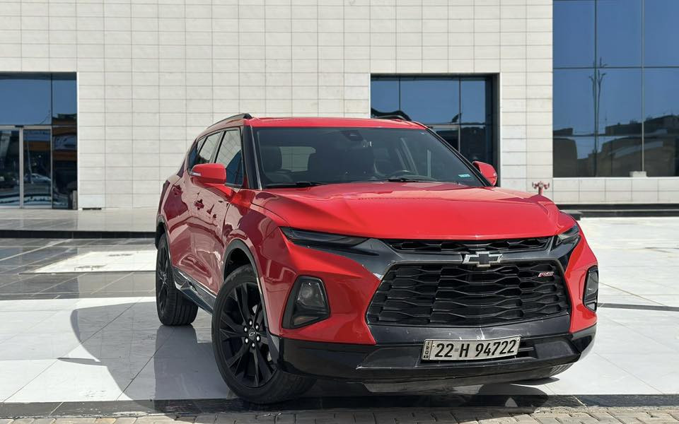 شفروليت بلايزر
الموديل : 2022

الفئه : Rs  اعلى فئه  فول بانوراما وذاكرة كشن

المحرك : v6    سته سلندر

الويل : بلاك توب 21 / 275 / 45

اللوحه : أربيل

المكان : كربلاء

الهاتف : ***********  اتصال / واتس أب
