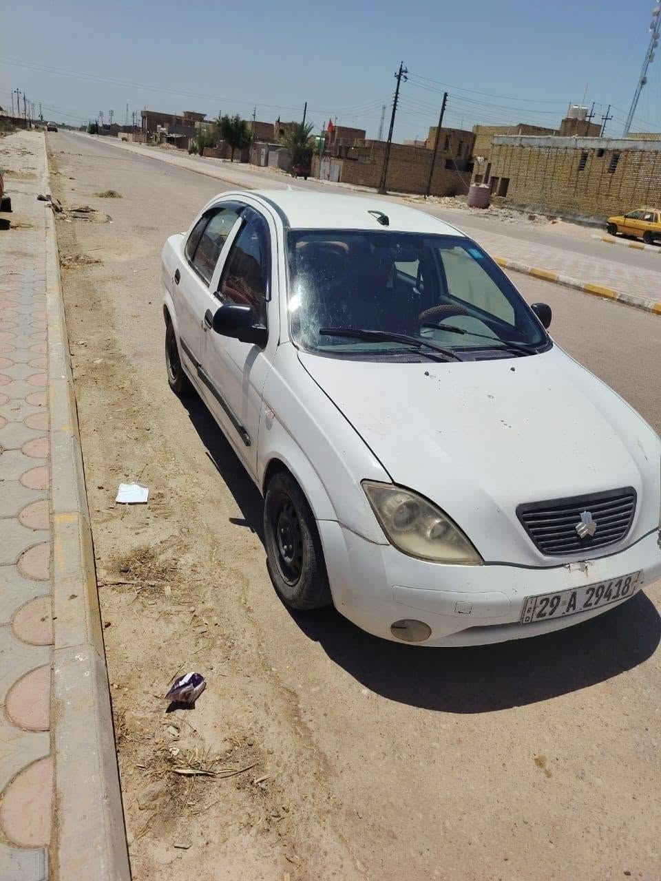 طيبه ٢٠١٥ رقمها واصط مشروع وطني مكفوله كشره وكير ومكينه وتبريد  حداديه تخم تاير سياره جاهزه مكانها ميسان قضاء الكحلاء ***********
